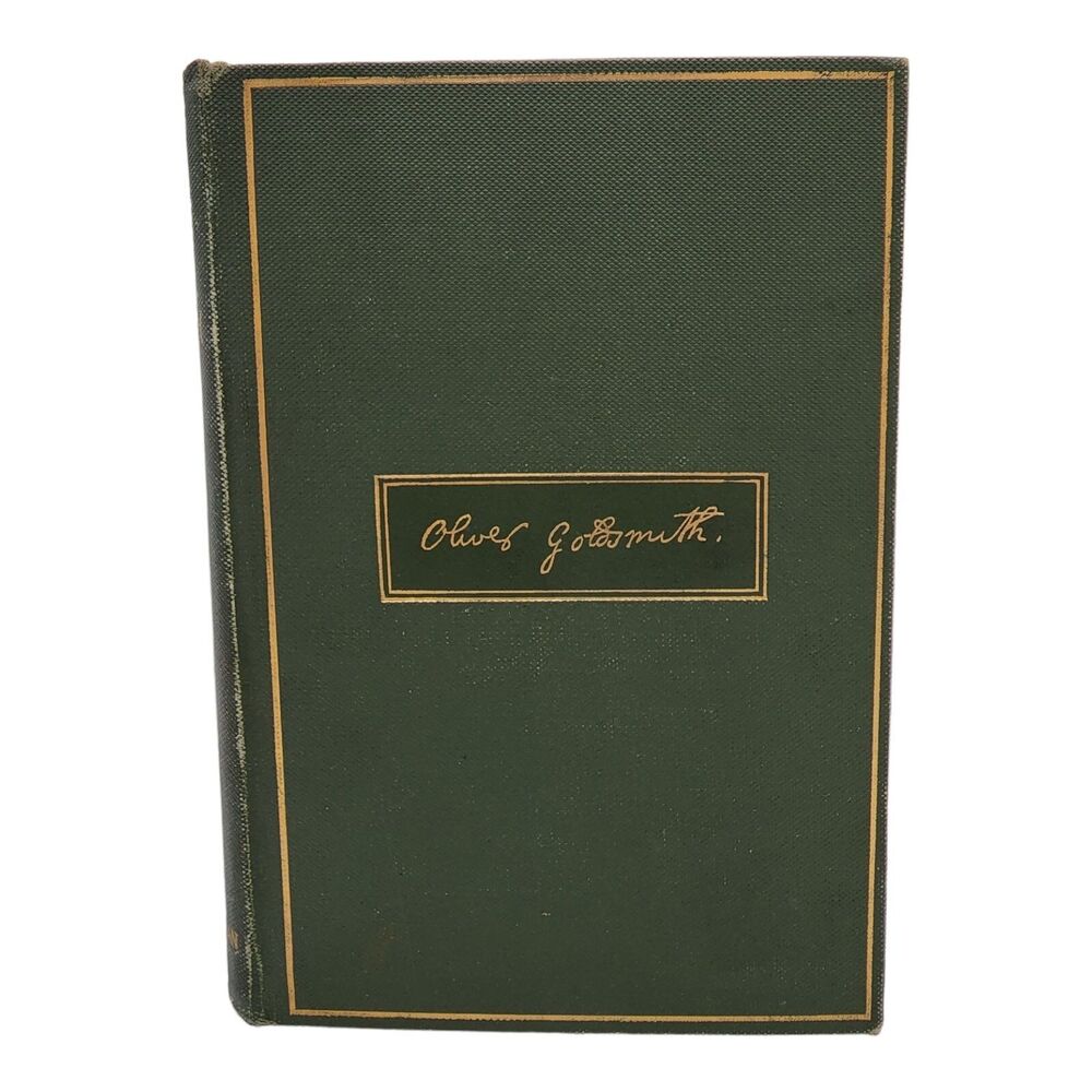 1907 The Miscellaneous Works of Oliver Goldsmith Globe Edition Macmillan Gilt